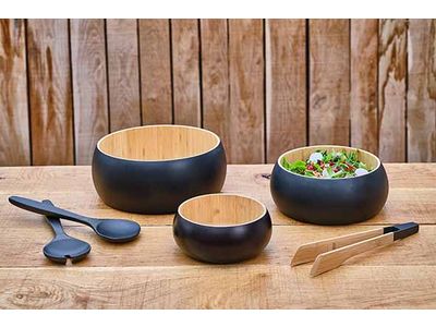 Black&wood Serveertang Bamboe 31,5x5xh3,5cm