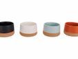 Dela Bowl Set4 D9,5xh5,5cm  Mix Kleuren