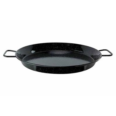 Poele Paella D60 77x60xh6cm Acier Émaill E 