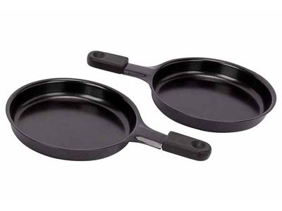Aspen Poêle À Raclette Rond Set2 D9,8cm