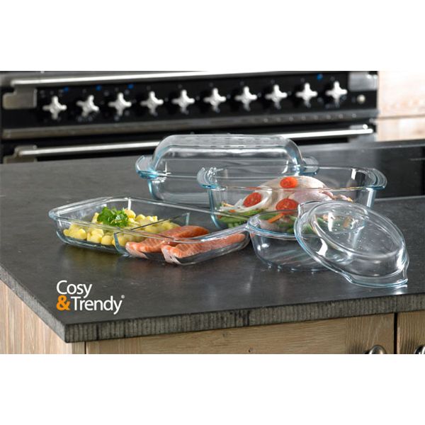 Cosy & Trendy 500° Ovenschotel 1,4l 27x17cm Rech Thoek