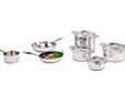Classic Set 11pcs Kookpot+deksel 16-20- 24-24h Braadpan 28-24ns - Melkpan 16
