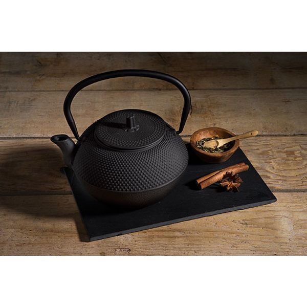 Cosy & Trendy Shinto Black Theepot  1,2l Gietijzer M.filter Tsp90