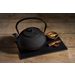 Cosy & Trendy Shinto Black Theepot  1,2l Gietijzer M.filter Tsp90