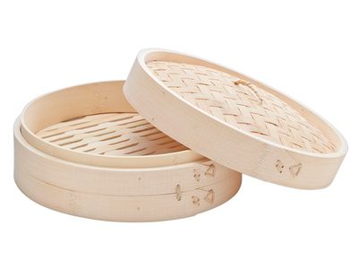 Stomer D25xh9,5cm Bamboe 