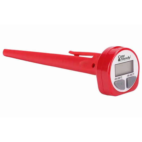 Digitale Vleesthermometer -50 Tot 200°c 3,7x3,2x14,5cm 