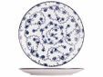 Flor Azul Plat Bord D27cm Set4 