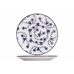 Cosy & Trendy Flor Azul Assiette Dessert D19cm Set4  