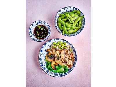 Flor Azul Diep Bord D20cm Set4 