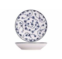 Flor Azul Assiette Creuse D20cm Set4  