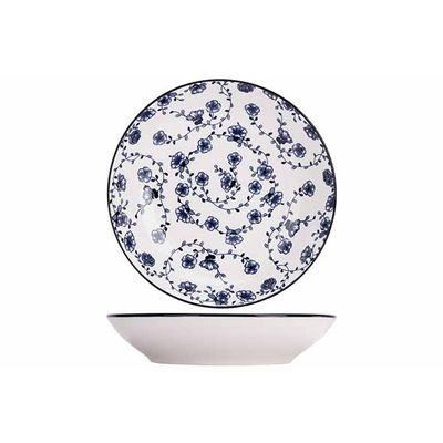 Flor Azul Assiette Creuse D20cm Set4  