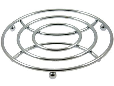 Potstaantje D18cm Rond Chroom 