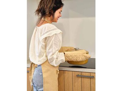 Stoff Ovenwant Amber Gold 31x15xh3cm