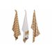 Cosy & Trendy Stoff Keukenhanddoek Amber Gold Set3 50x70cm