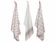 Stoff Keukenhanddoek Sand Set3 50x70cm 