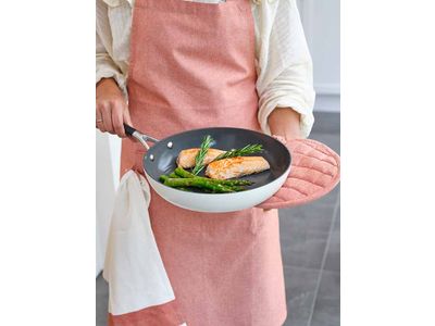 Stoff Keukenschort Rust 