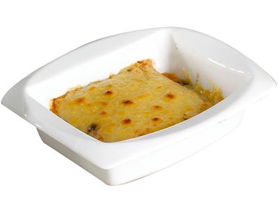 Lasagneschotel Wit 16.5x20.5xh5.5cm 60cl