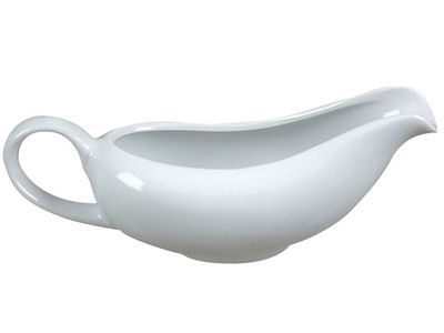 Sauciere Blanc L17xh5cm 14cl