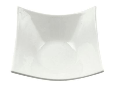 Square Schaal Wit 12x12cm Vierkantig 