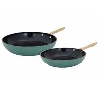 Elegance Braadpan Set2 Groen D24+28cm  