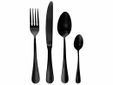 Eva Bestekset 24pcs Matt Black 