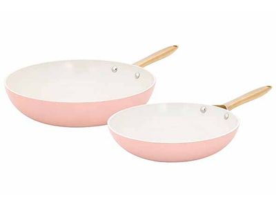 Elegance Braadpan Set2 Terracotta D24+28 Cm