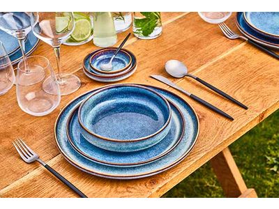 Julia Bestekset 16pcs Vintage-black 