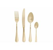 Eva Set Couverts 24pcs Matt Champagne  