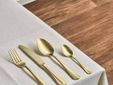 Eva Bestekset 24pcs Matt Champagne 