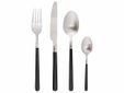 Olivia Bestekset 16pcs Brushed-black 