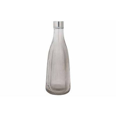 Atla Fles 1l Smokey Grey D10,1xh28cm - Met Deksel 