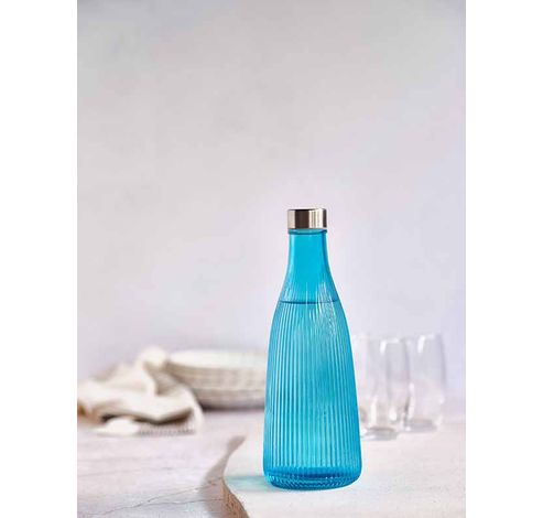 Atla Bouteille 1l Azure Blue D10,1xh28cm - Avec Couvercle  Cosy & Trendy