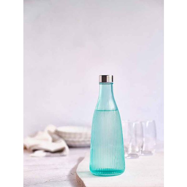 Cosy & Trendy Atla Fles 1l Mineral Green D10,1xh28cm - Met Deksel