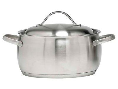 Thymo Kookpot D20cm-h16cm 18-10 Body 0.6 - Base 5.7mm Lid 1 - Alle Vuren