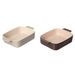 Lasagneschotels Display 144 2ass Bruin - Beige 14,5x19-25,5xh5,5cm 