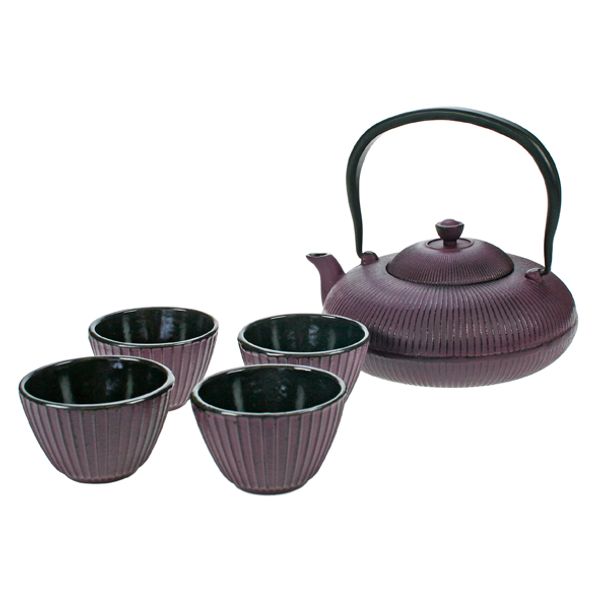 Cosy & Trendy Pumpkin Set Theepot M.filter Tsp80 En 4t Assen Paars Th 1,2l-t 10cl