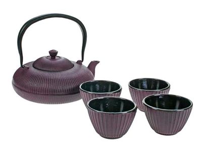 Pumpkin Set Theepot M.filter Tsp80 En 4t Assen Paars Th 1,2l-t 10cl