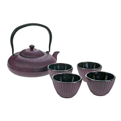 Pumpkin Set Theepot M.filter Tsp80 En 4t Assen Paars Th 1,2l-t 10cl  Cosy & Trendy