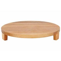 Cosy & Trendy Assiette Presentation Rond Acacia D30cm Xh4,5cm 