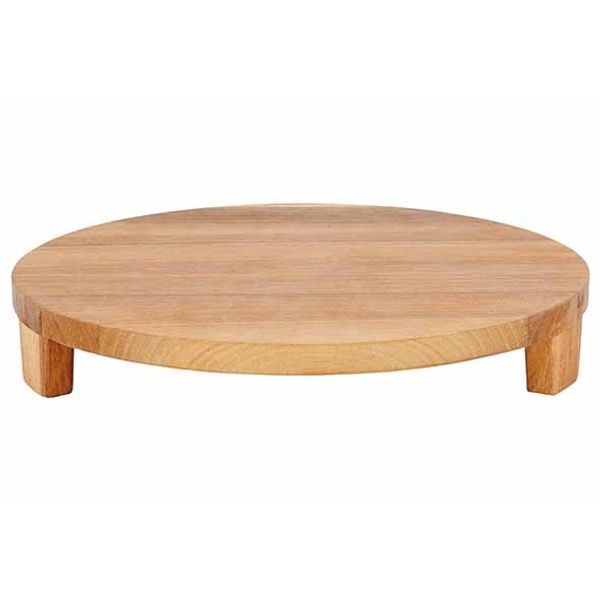 Presentatiebord Rond Acacia D30cm Xh4,5cm 