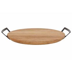 Cosy & Trendy Presentatiebord Rond Acacia D30cm Met Handvaten 