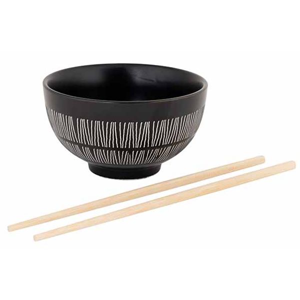 Cosy & Trendy Etosha Kommetje D13cm Met Chopsticks 