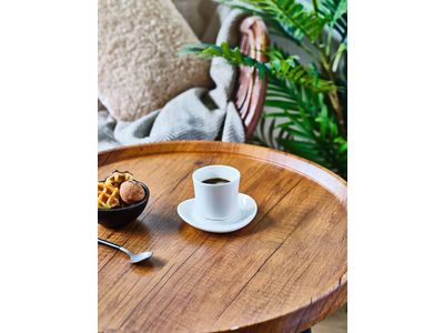 Chapeau Espresso Tas En Ondertas 90ml 10,5x10,1xh6,6cm