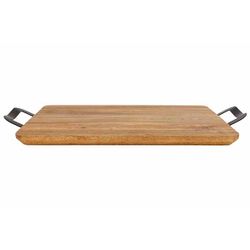 Presentatiebord Rechthoekig 35x25cm Acacia - Met Handvaten 