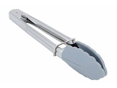 Mini-serveertang Set2 L18cm Met Silicone Grip