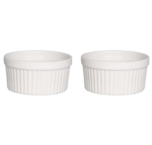 Ramekin Wit D9xh4.5cm Set 2   Cosy & Trendy