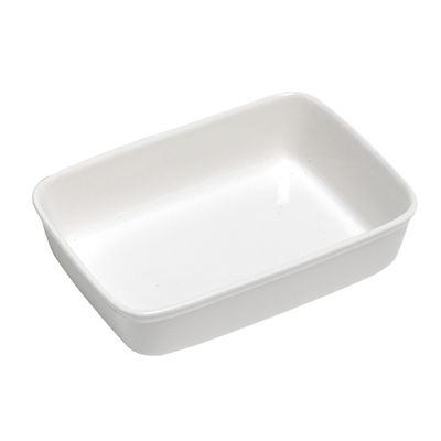 Gourmet Ovenschotel Wit 30x21,5cm Rechth Oek  H6.2cm 