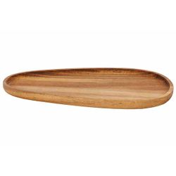 Cosy & Trendy Assiette Presentation Ovale 25x15cm Acacia 