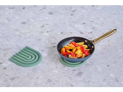 Potstaantje Silicone Groen 15x15x1cm