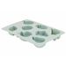 Ijsblokvorm Fruit Silicone Groen 14x9,5x1,5cm 